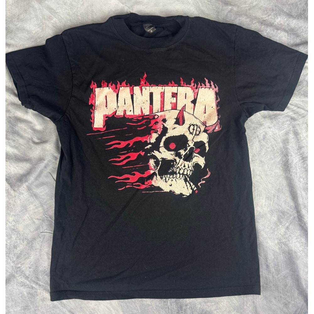 Pantera 2023 Tour Shirt The Heaviest Tour of the Summer Amon Amarth CFH Skull M